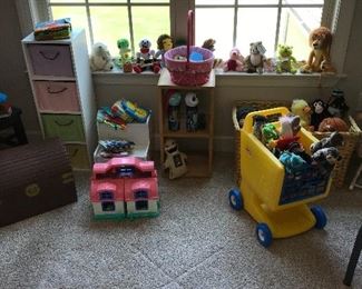 Kids room with toys