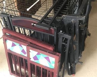 Tools, saws, pressure washer, shopvac, tile saw, dump cart, generator, ladders, edger, husky tool boxes and cabinets.