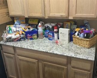 Cleaning supplies