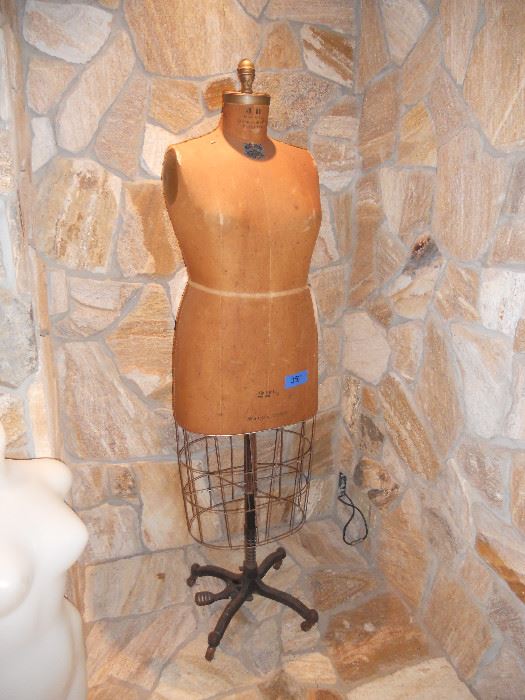 Antique NY Fashion Dress Model