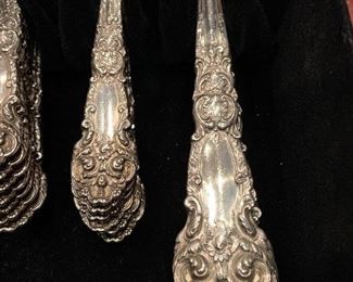 Reed and Barton French Renaissance Sterling Silver Flatware