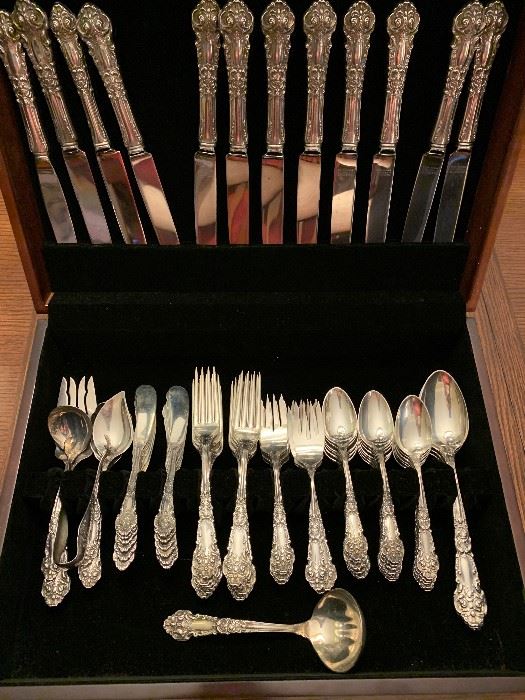 Reed and Barton French Renaissance Sterling Silver Flatware