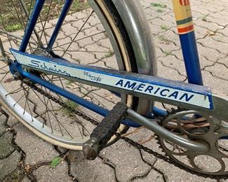 Vintage Schwinn Deluxe American Bike