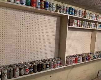 Vintage Beer Can Collection