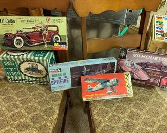 Vintage Un Built Model Kits