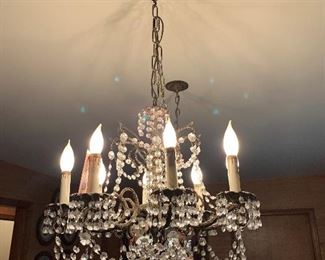 Vintage Crystal Chandelier