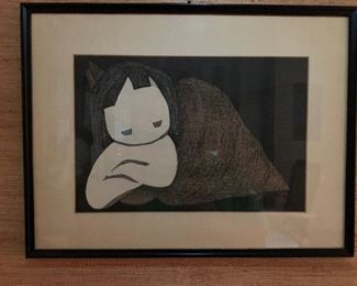 Wood Block Prints by Kaoru Kawano