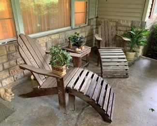 Wood Adirondack Chairs
