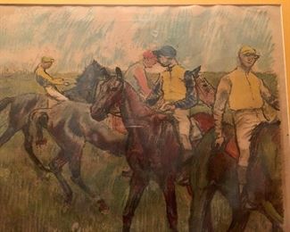 "Before the Race" after Edgar Degas by Auguste Clot, circa 1895