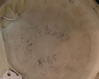 Pottery Plate by S Polchert