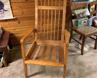 Danish Modern Sculptural Lounge Chair
