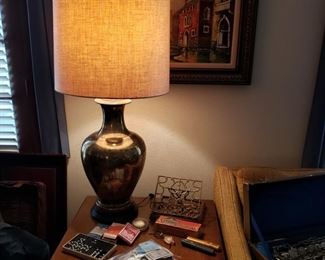 lamps, cards