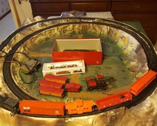 train and layout