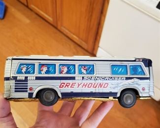 Greyhound toy bus