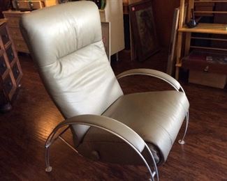 Lafer leather recliner