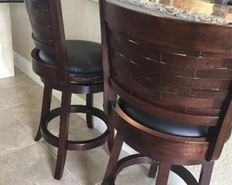 (2) counter-height stools
