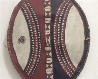 Masai warrior shield