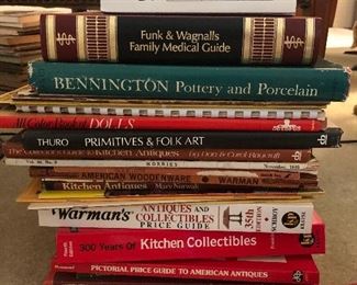 Lots of collectors resources books