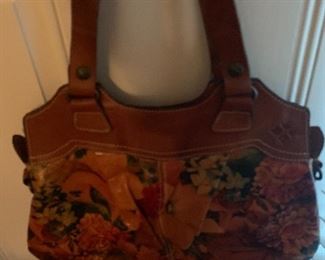 Patricia Nash Italian leather bag 