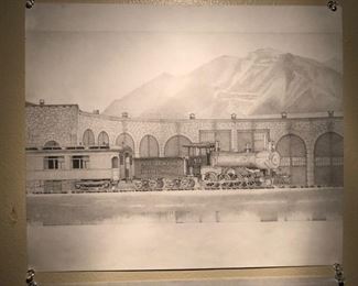 Original graphite drawing