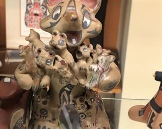 Margaret and Luther pottery 