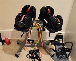 Bowflex select-a-weight set