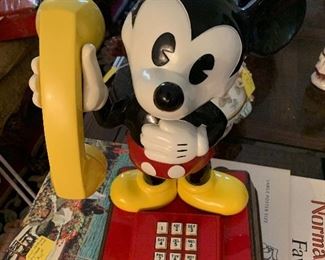 Guess what!! We found another Mickey phone!