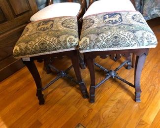 CH010: Medieval Wooden Stools (2) Local Pickup  https://www.ebay.com/itm/123813583308