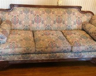 CH026: Victorian Style Antique Parlor / Sitting Room Couch Fabric Local Pickup  https://www.ebay.com/itm/123813583312