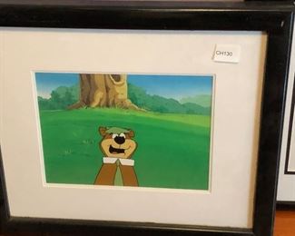 
CH130: Yogi Bear framed Lithograph Local Pickup  https://www.ebay.com/itm/123813681506