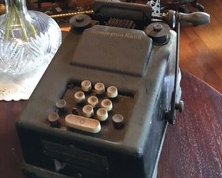 CH160: Remington Rand Antique Adding Machine Local Pickup   https://www.ebay.com/itm/113796613782 