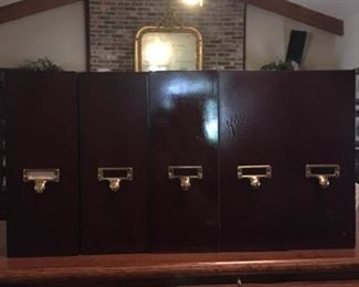 CH170: 5 Wooden Magazine Holders Local Pickup   https://www.ebay.com/itm/113797271733 