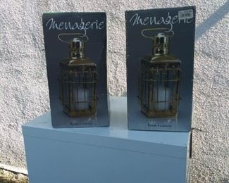 Brass Hanging Candle holders. $10 each or $15 for both