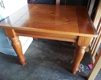 Solid wood End Table.  Two(2) available. $30 each or $50 for both