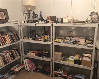 office supplies- books-  lamps etc 