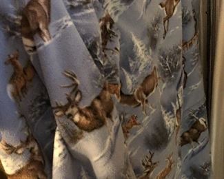 fluffy deer robe 