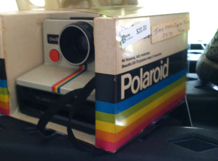Polaroid One Step Camera