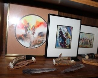 INDOOR, WING 1,  First Room on Left, Joanne Bird/Obsidian Knives/PH Wing