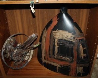 INDOOR, WING 1,  First Room on Left, Karen Cascio El Paso, TX/Mexican Vase