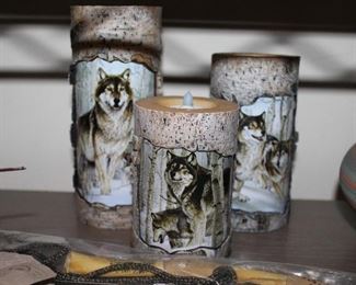 INDOOR, WING 1,  First Room on Left, Winters Glow Candle Collection