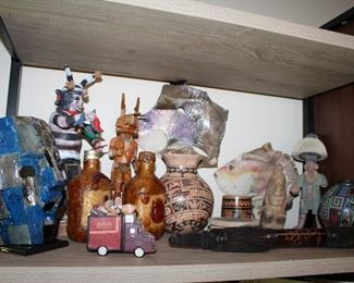 INDOOR, WING 1,  First Room on Left, Mayan Aztec Death Burial Mask made from Abalone