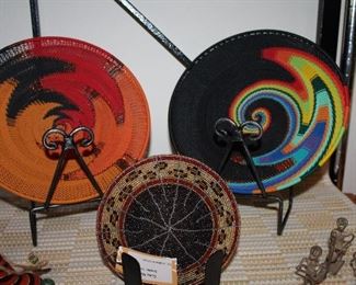 INDOOR, WING 1,  First Room on Left,  South African Wire Bowls
