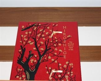 INDOOR, WING 1,  First Room on Left,  $125 Hiroshige One hundred famous views of Edo, Author Taschen