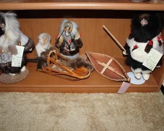 INDOOR, WING 1,  First Room on Left, Dolls Camai Nayukpuk, made in Alaska
