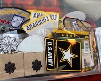 INDOOR, WING 1,  First Room on Left,  Decals, Patches, Magnets, and Stickers $2 unless marked