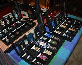 INDOOR, WING 1,  First Room on Left,  Zippo LIghters 