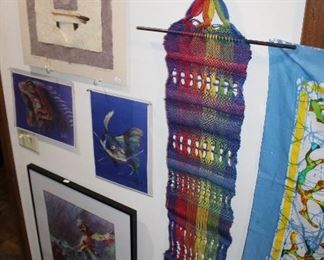 WING 2 HALLWAY, handwoven tapestry