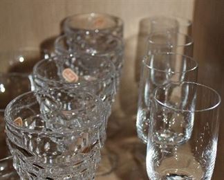INDOOR, CHECKOUT AREA, LIVING ROOM,  Fostoria set of 4 $28
