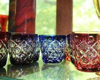 INDOOR, CHECKOUT AREA, LIVING ROOM,  Multicolor Czech glass