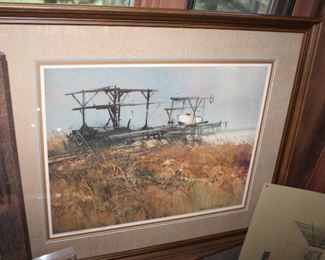 INDOOR, BACK OF HOUSE THROUGH HOLDING AREA, Gerhard Miller $175
